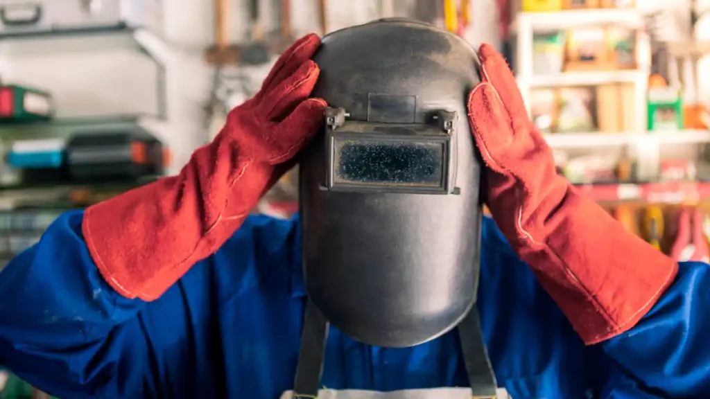 Welding Helmet a safety equiepment for welding